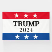 Banderoles Trump 2024 (Horizontal)