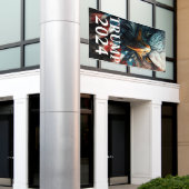 Banderoles Trump 2024 (Bâtiment extérieur)