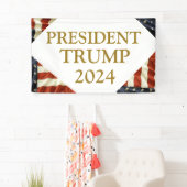 Banderoles Trump 2024 (En situation)