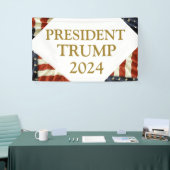 Banderoles Trump 2024 (Salon professionnel)