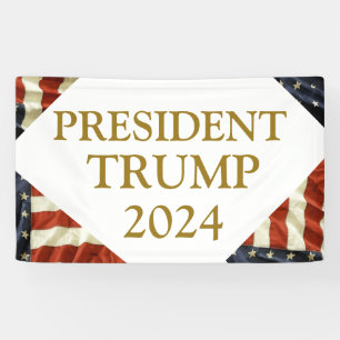 Banderoles Trump 2024