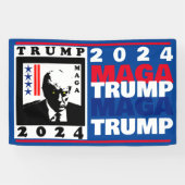 BANDEROLES TRUMP 2024 RWB (Horizontal)