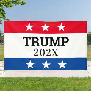Banderoles Trump 202X