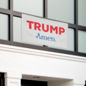 Banderoles Trump Amen (Bâtiment extérieur)