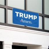 Banderoles Trump Amen (Bâtiment extérieur)