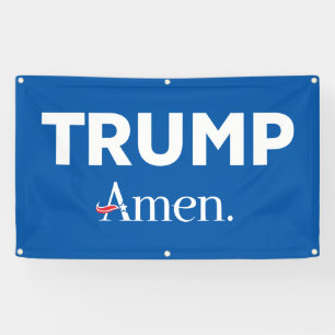 Banderoles Trump Amen