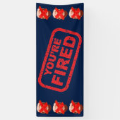 Banderoles Trump, le parti de l'impeachment (Vertical)