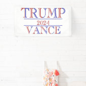 Banderoles Trump Vance 2024 (Insitu)