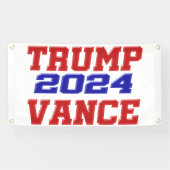 Banderoles Trump Vance 2024 (Horizontal)