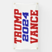 Banderoles Trump Vance 2024 (Verticale)
