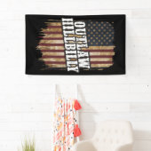 Banderoles Trump Vance 2024 J.D. Vance Outlaw Hillbilly (En situation)