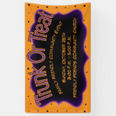 Banderoles Trunk ou Treat Community Church Event (Vertical)