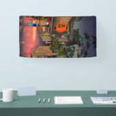 Banderoles Tsuchiya Koitsu - Soirée à Ushigome (Salon professionnel)