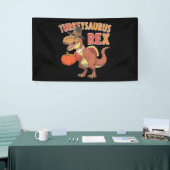 Banderoles Turkeysaurus Rex Dab Turkey Dino Toddler Boys (Salon professionnel)