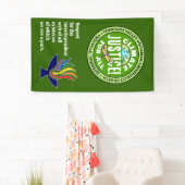 Banderoles TVUUC Climate Justice! For All (En situation)