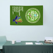 Banderoles TVUUC Climate Justice! For All (Salon professionnel)