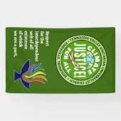 Banderoles TVUUC Climate Justice! For All (Horizontal)