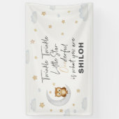 Banderoles Twinkle Little Star 1er anniversaire (Vertical)