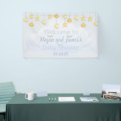 Banderoles Twinkle Twinkle Stars Sprinkle Cloud Baby Shower (Salon professionnel)