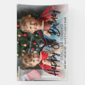 Banderoles Twins Anniversaire Fête Enfants N'importe quel âge (Verticale)