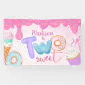 Banderoles two sweet Pink Frosting (Horizontal)