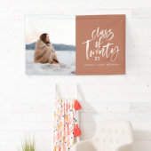 Banderoles typographie aquarelle moderne diplôme photo café (En situation)