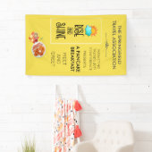 Banderoles Typographie de la montée et de la brillance - Nuag (En situation)