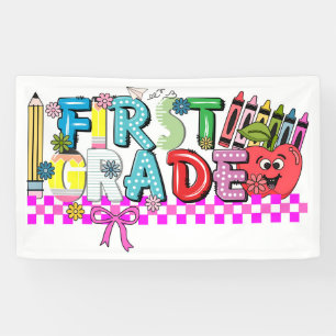 Banderoles Typographie de première année