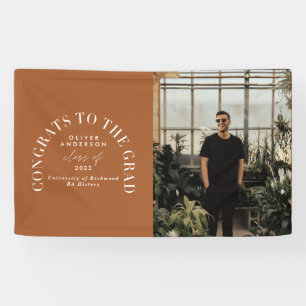 Banderoles Typographie géométrique moderne diplôme d'arc phot