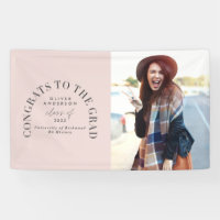 Typographie géométrique moderne diplôme d'arc phot