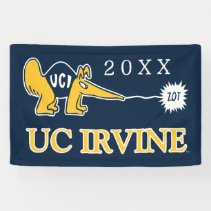 Banderoles UC Irvine UCI Anteaters Zot!