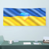 Banderoles Ukraine - Soutien - Liberté Paix - drapeau ukraini (Salon professionnel)
