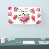 Banderoles Un à Melon Anniversaire Party (Salon professionnel)