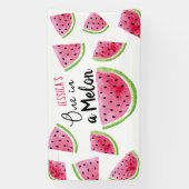 Banderoles Un à Melon Anniversaire Party (Verticale)