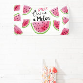 Banderoles Un à Melon Anniversaire Party (Insitu)