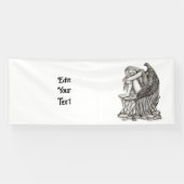 Banderoles Un ange endormi sur la pierre (Horizontal)