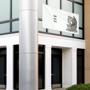 Banderoles Un ange endormi sur la pierre