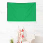 Banderoles un arrière - plan vert avec un (Insitu)