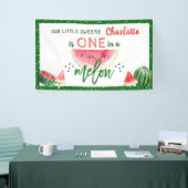 Banderoles Un dans un Melon 1er anniversaire Watermelon Party (Salon professionnel)