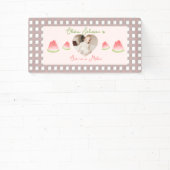 Banderoles Un dans une pastèque Melon Photo d'anniversaire (Insitu)