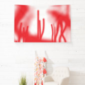 Banderoles Un design graphique avec sha rouge et orange audac (Insitu)