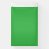 Banderoles un fond vert avec une bordure blanche (Verticale)