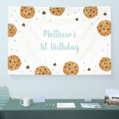 Banderoles Un gâteau doux premier anniversaire (Salon professionnel)