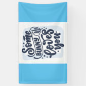 Banderoles Un Lapin T'Aime (Vertical)