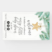 Banderoles Un Petit Baby shower D'Accueil Merry (Horizontal)