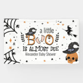 Banderoles un petit livre est presque attendu Halloween (Horizontal)