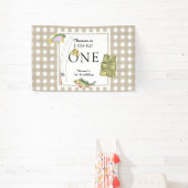 Banderoles Un petit pêcheur fête d'anniversaire (Insitu)