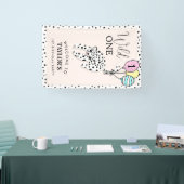 Banderoles Un sauvage | Leopard Balloon 1er anniversaire Bien (Salon professionnel)