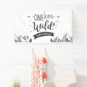 Banderoles Une aventure sauvage extraordinaire Anniversaire B (En situation)