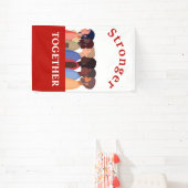 Banderoles Une diversité multiculturelle plus forte (Insitu)